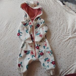 Baby hoodie onesie